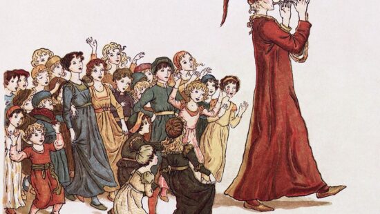the-pied-piper-blowing-his-flute